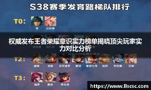 权威发布王者荣耀意识实力榜单揭晓顶尖玩家实力对比分析